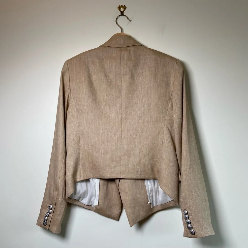 Veronica Beard Hosanna Linen Dickey Jacket - Picture 7 of 9